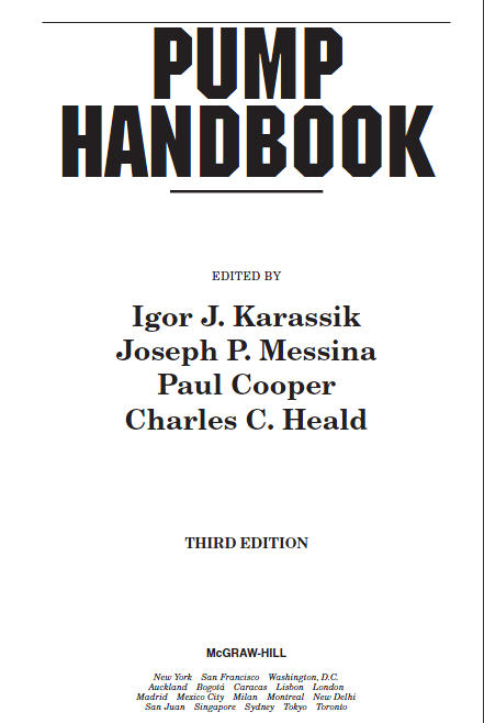 Download Pump Handbook Karassik Free